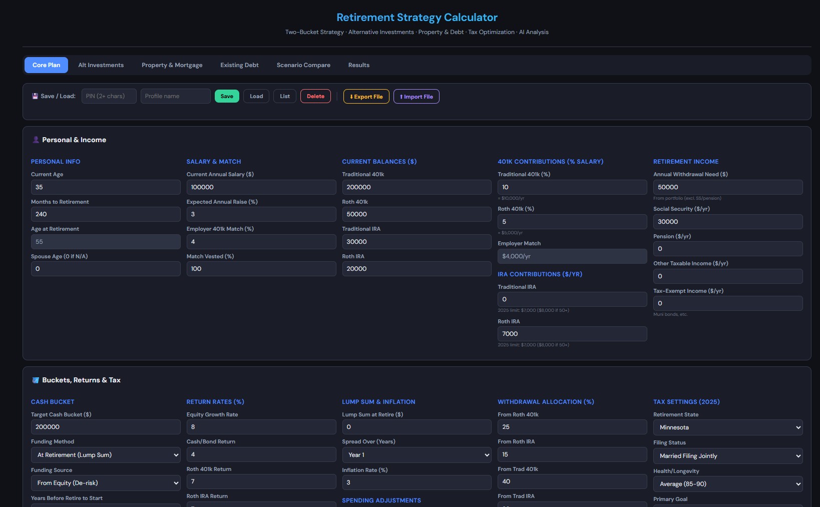 Simple JS and HTML product screenshot